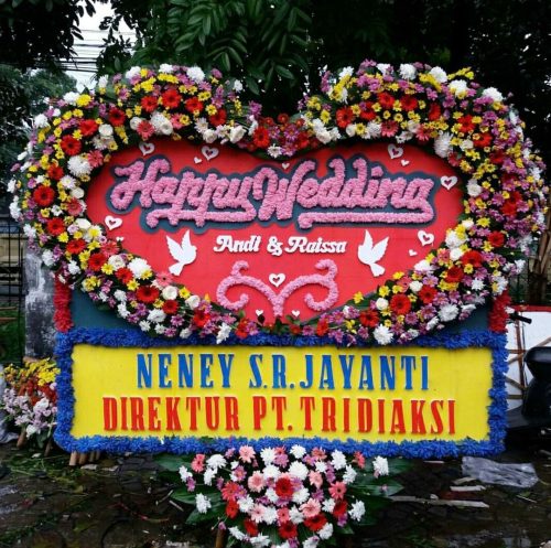 karangan bunga