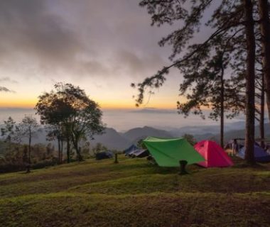 tempat camping di lembang