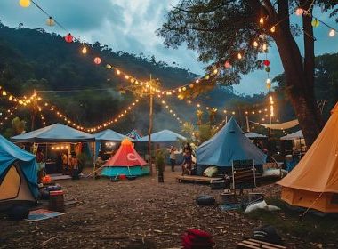 tempat camping di lembang murah